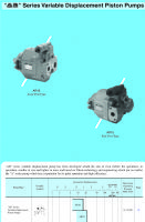 Bombas de Pistones - Yuken - Variable Displacement Piston Pumps AR